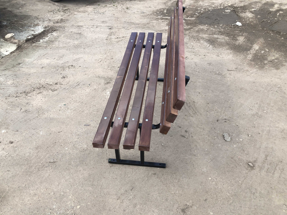 Скамейка "СП со спинкой усиленная" 2,0