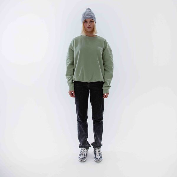 Толстовка OG Logo оливковая - фото 7