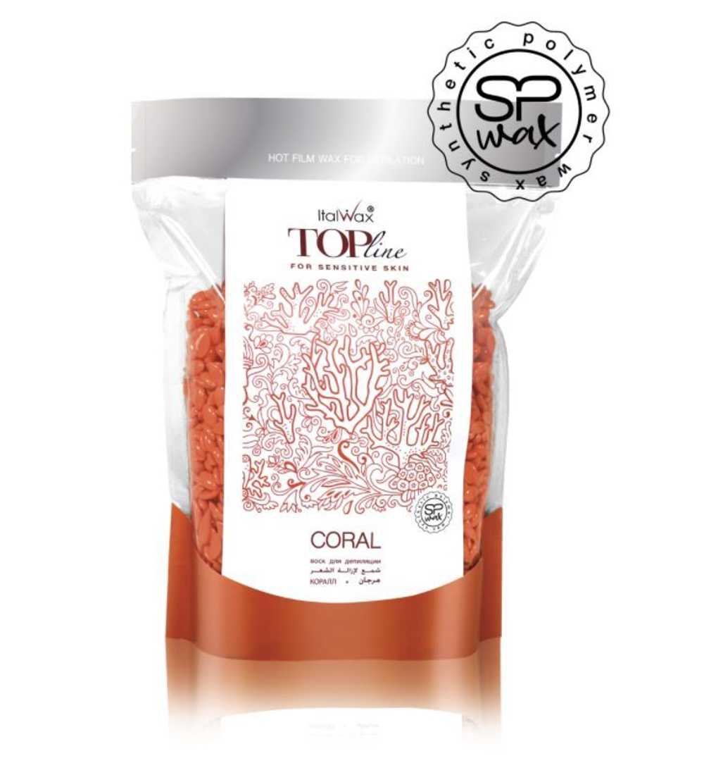 ITALWAX TOP LINE воск пленочный КОРАЛЛ 750 г гранулы