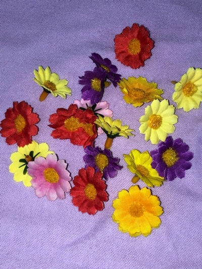 Цветы иск. ромашка. 20мм (1шт)