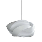 Плафон ribbon белый, d19 см