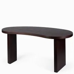 Рабочий стол Osmos 150х70 см, темный шпон ясеня