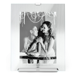 Фоторамка flute, 20х23 см, хром