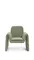 Кресло Melvia из зеленого шенилла