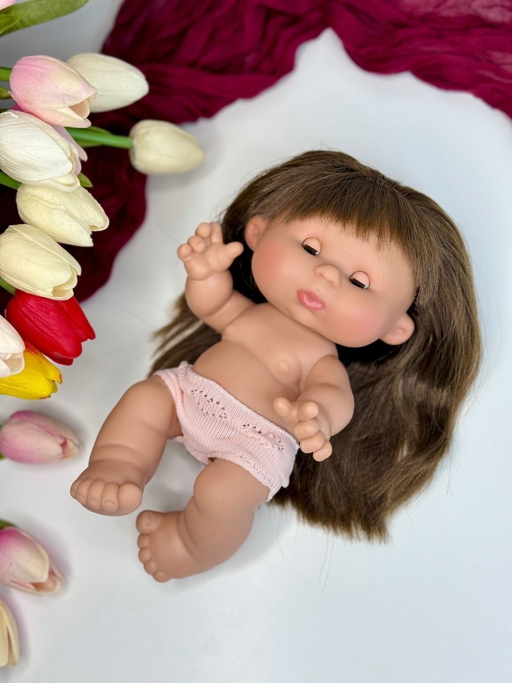 Пупс Nines 26см PEPOTE с закрывающими глазками (N804B5)