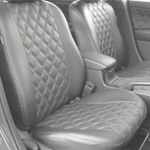 Авточехлы Renault Megane 3 Меган с 2010 г.в. серый ромб, совм.