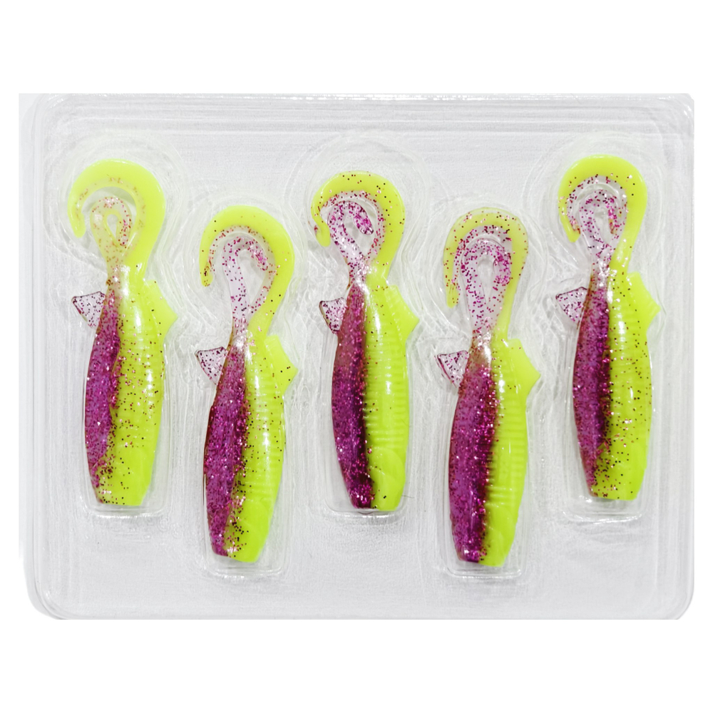 Силиконовая приманка KAIDA 6см №44