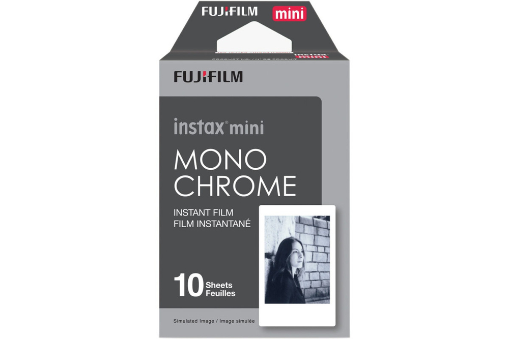 Картридж для камеры Fujifilm Colorfilm Instax Mini 10 pack Monochrome