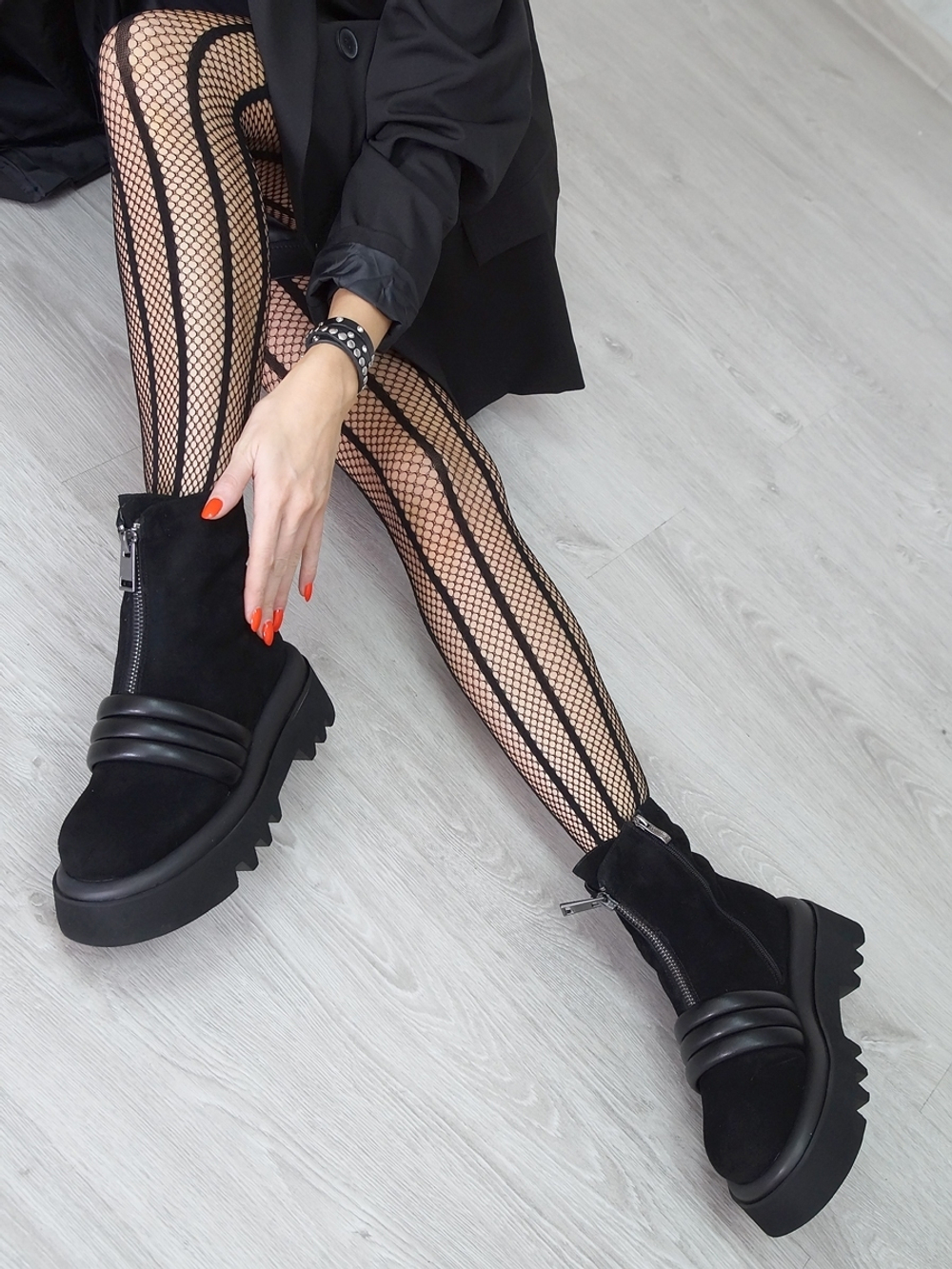 Полусапожки женские зимние