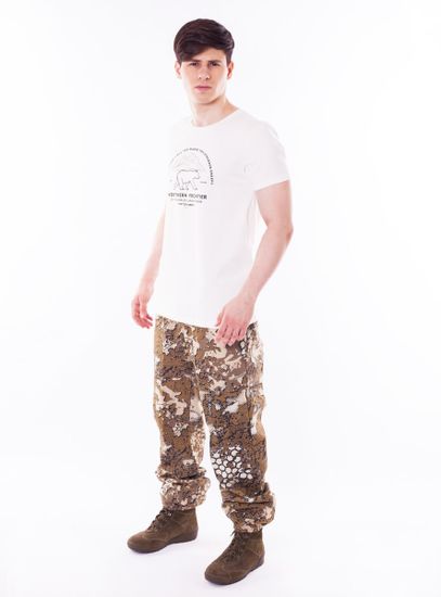 Футболка "NORTHERN FRONTIER" (беж)