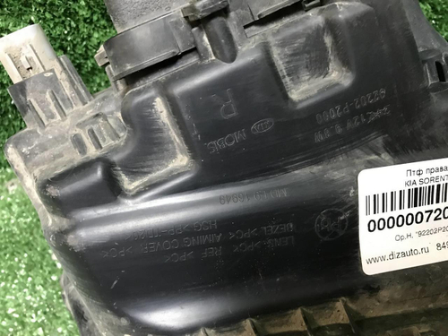 ПТФ правая Kia Sorento 4 (2020-2023)