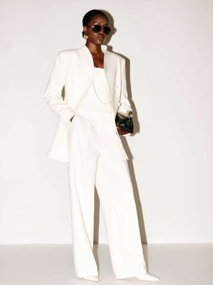 Брюки широкие с низкой посадкой