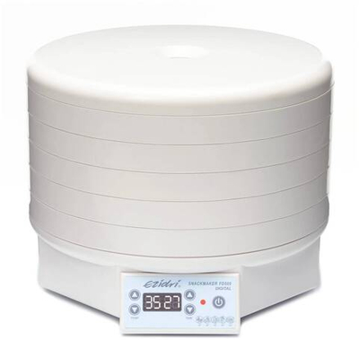 Сушилка (дегидратор) для овощей, фруктов, мяса, рыбы Ezidri Snackmaker FD500 DIGITAL (10 поддонов, 5 сеток
