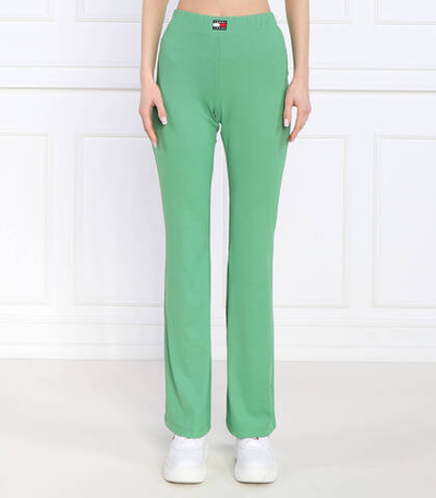 штаны Tommy Jeans - зеленый(DW0DW15373)