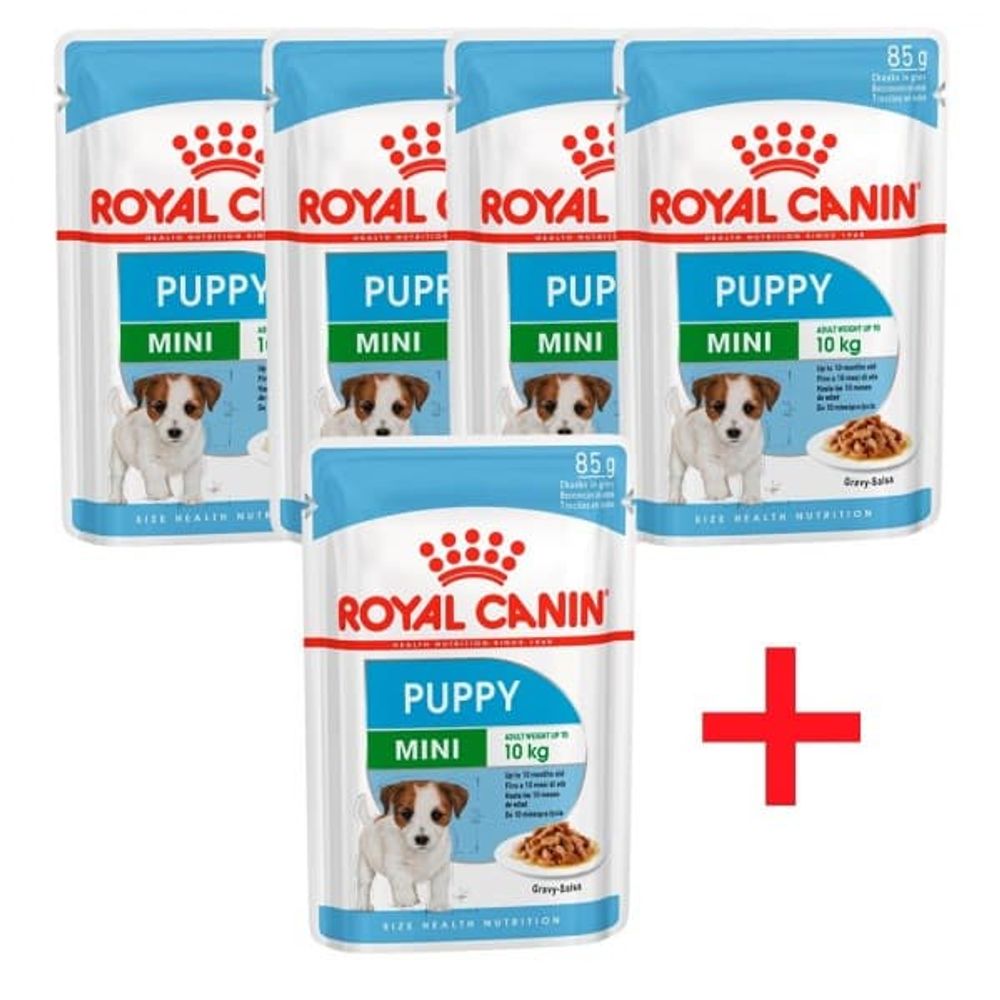 Royal Canin 85г ПРОМО 4+1 !!! Mini Puppy корм д/щенков