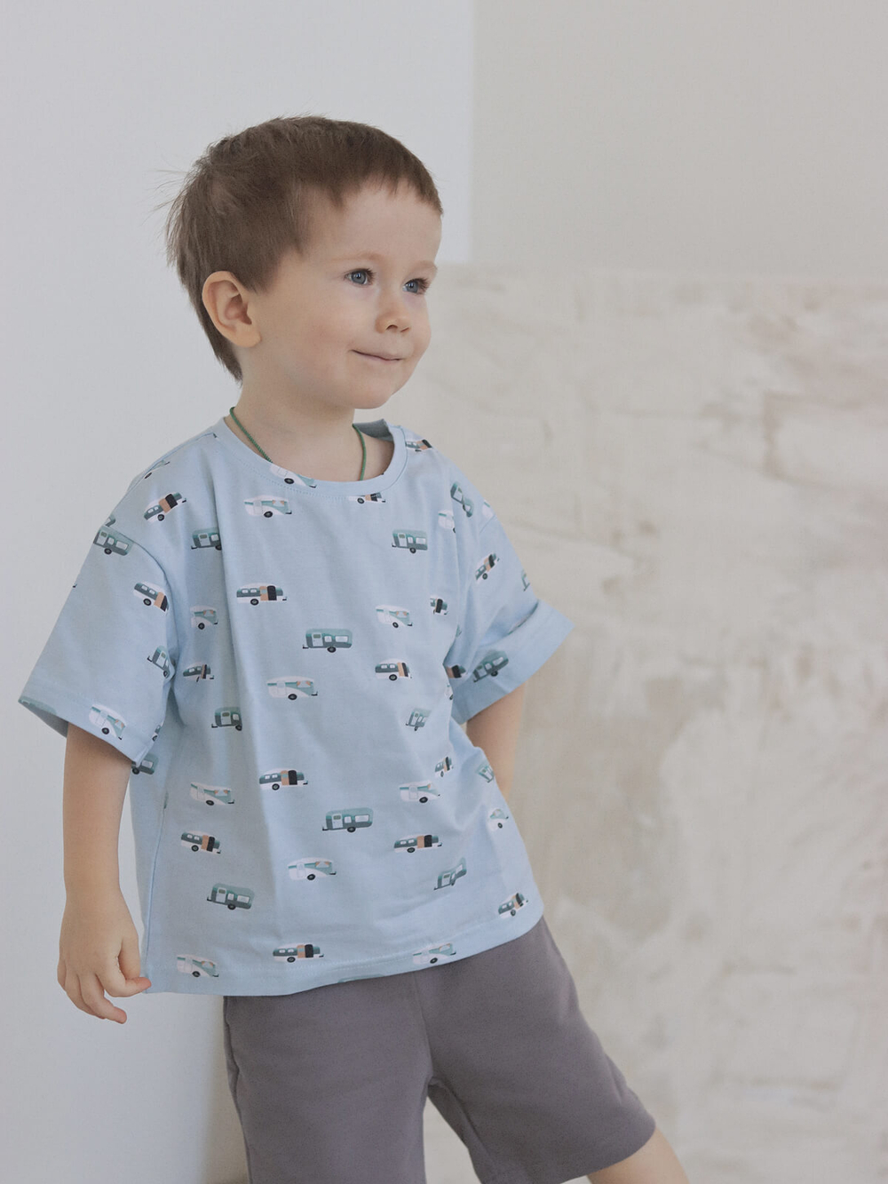 Футболка оверсайз Mjölk Кемпинг