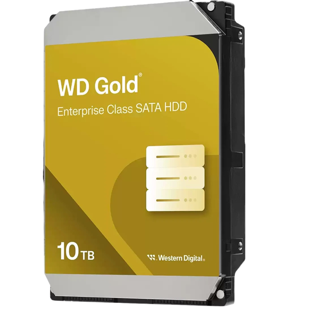 Серверный жесткий диск HDD Western Digital 10TB Gold SATA 7.2K 3.5" WD103KRYZ
