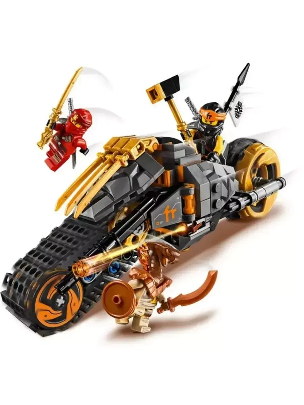 Конструктор Ниндзя Раллийный мотоцикл Коула 230 деталей