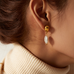 Серьги Baroque Pearl