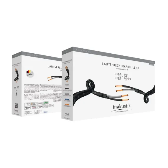 Inakustik Exzellenz LS-40 Single Wire BFA Banana Black 2х2m