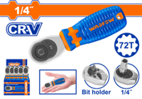 Ключ-трещотка 1/4"Х6,35 110 мм WADFOW WRW2J14