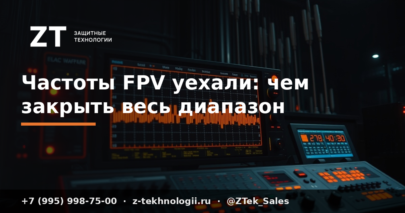 Частоты FPV уехали: чем закрыть весь диапазон