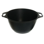 Кастрюля 3л литой алюминий со стеклянной крышкой КМ-к31а