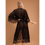 Элегантный пеньюар с отделкой кружевом (Muse) (XXL/XXXL)