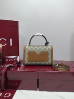 Padlock top handle bag