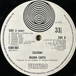 Magna Carta ‎– Seasons (Англия 1970г.)