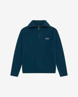 Свитер Delta Star Zip изумрудный