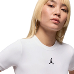 Баскетбольная женская футболка Jordan Brooklyn Essentials Bodysuit White
