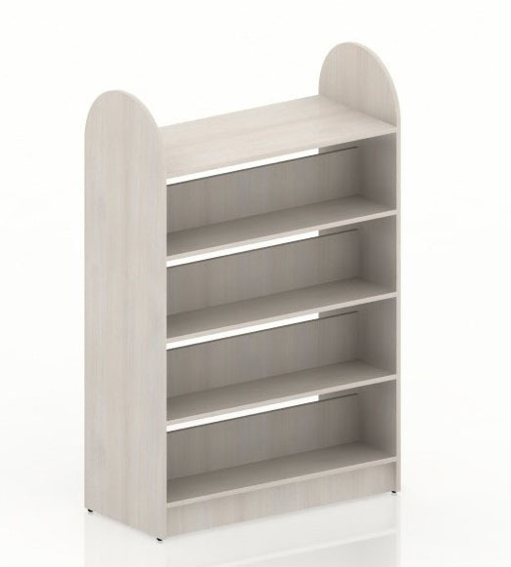 Стеллаж библиотечный двухстороний Д900 коллекции Поколение А