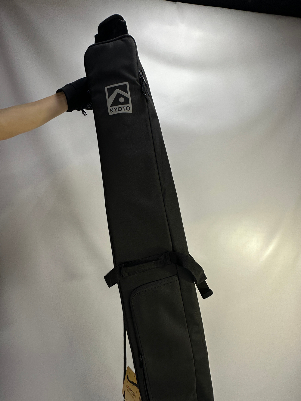 KYOTO чехол для горных лыж CUBE SKIBOARD BAG (FW) (black 600D)(На колесах)