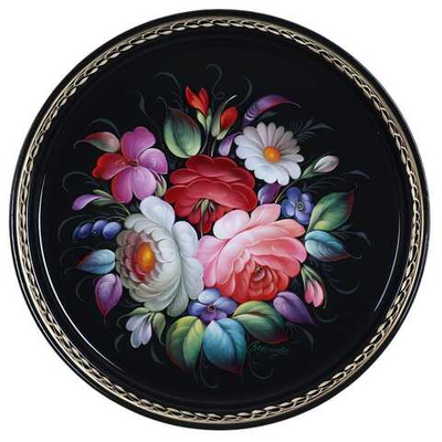 Zhostovo metal tray A9D290126107