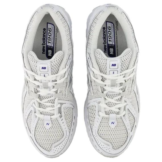 New Balance U1906 Беговые кроссовки Низкие Белые серебристые Унисекс