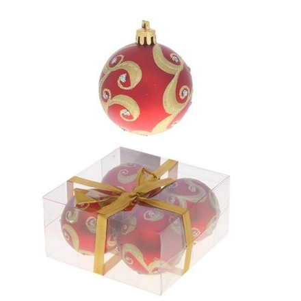 141333 Набор из 4 шаров 60мм