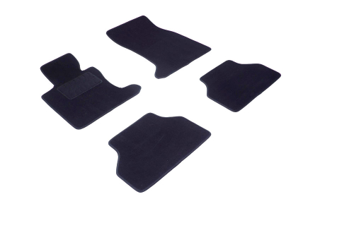 Ворсовые коврики LUX для BMW 5 Ser E-60 2003-2010, Seintex.82428