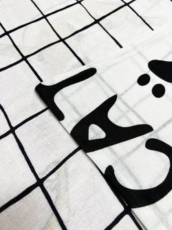 Пододеяльник бязь Сказка "Yogacat/Торино" 1,5-спальный на молнии 145x215 см