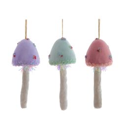 GAEM Изделие декоративное подвесное "Гриб", L5 W5 H14 см, 3в.