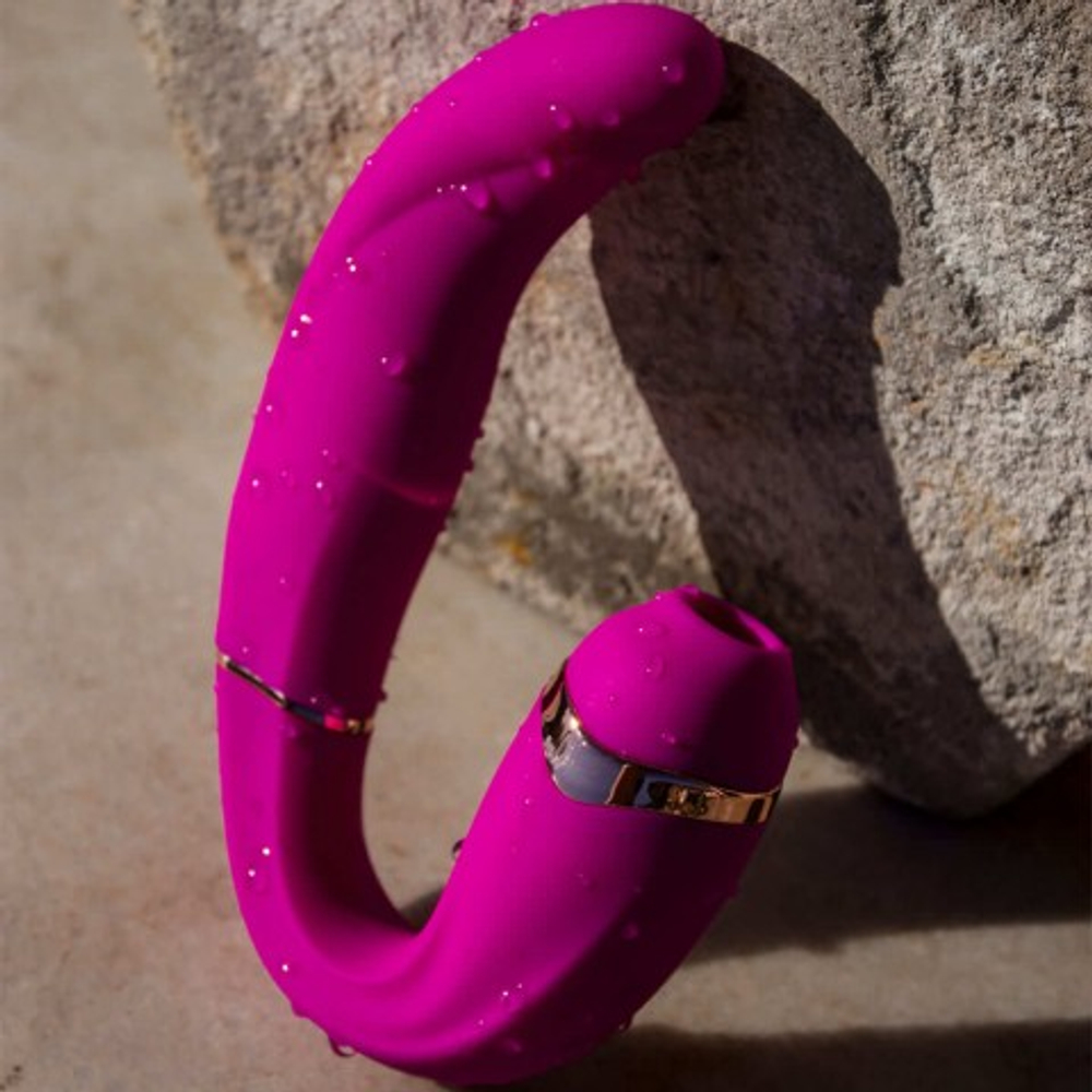 Стимулятор клитора и точки G My G розовый от Adrien Lastic