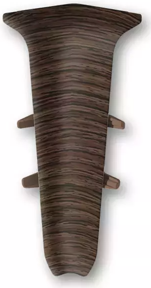 Угол внутр для плинтуса Деконика 70мм 301 Венге