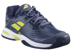 Детские теннисные кроссовки Babolat Propulse All Court JR - grey/aero