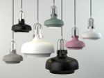 Pendant design lamp Copenhagen by Space Copenhagen D60 (Black)
