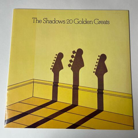 Винтажная виниловая пластинка LP The Shadows 20 Golden Greats (Germany 1977)