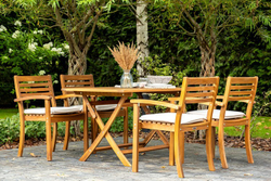Обеденный комплект из акации КАРО