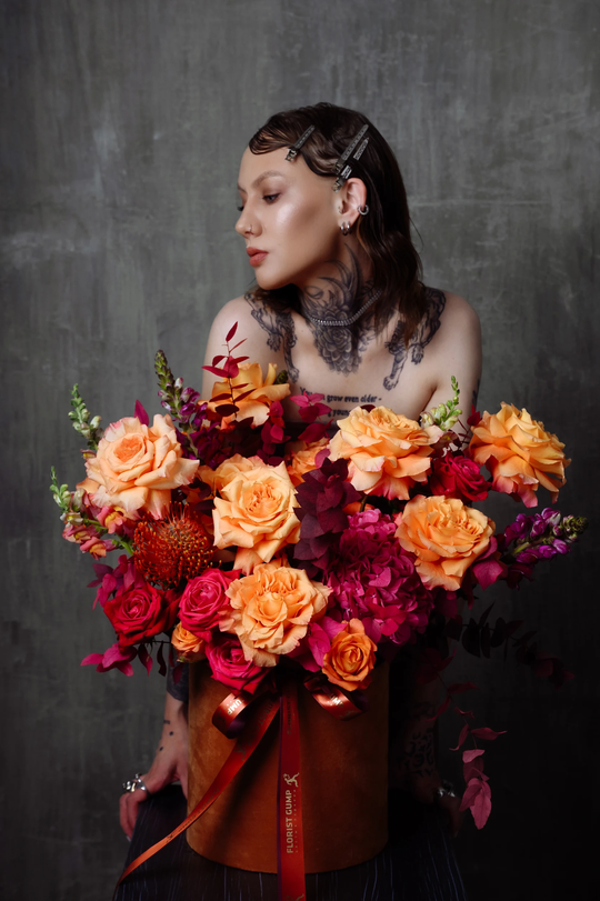 Авторская коробка "Апельсиновый ликёр"