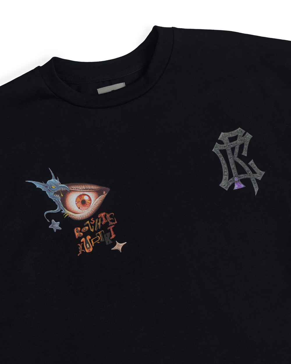 BOLSHIE KURTKI "UNTRUST" BLACK T.