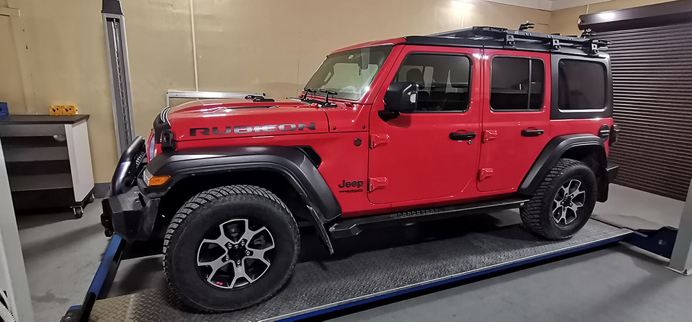 Багажник экспедиционный (платформа) алюминиевый 1350x1690 мм для Jeep Wrangler JL 2018+ (с крепежом) РИФ