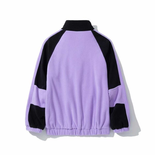 Толстовка Turbo fleece фиолетовый / черный - фото 2